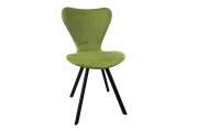 Stuhl in Stoff grün VIVO 854413