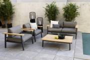 Garten Lounge Sessel Set SAIPAN 883179